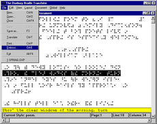 Duxbury Braille Translator