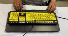 Tastaturstøtte til leselist 